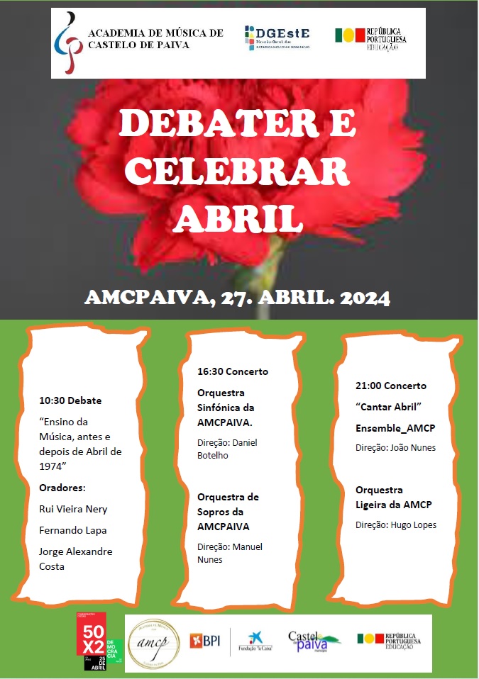 Capa do Evento Debater e Celebrar Abril