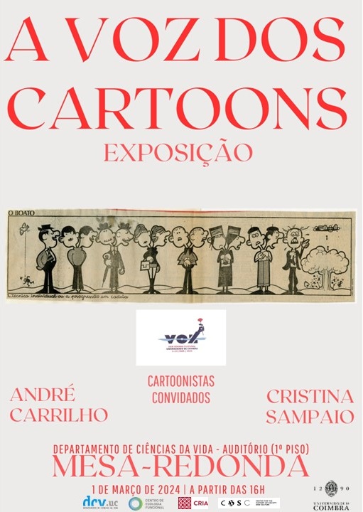 Capa do Evento A Voz dos Cartoons