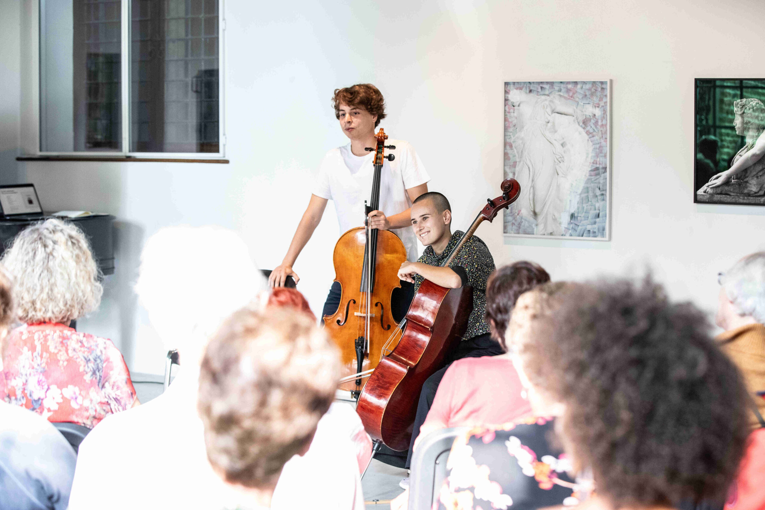 Capa do Evento Zeca Afonso- Estudos Musicais para dois violoncelos