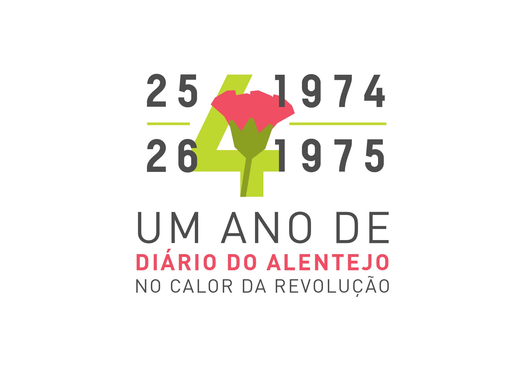 Capa Oficial do Evento Abril 74/75 - Um ano de Diário do Alentejo, no Calor da Revolução