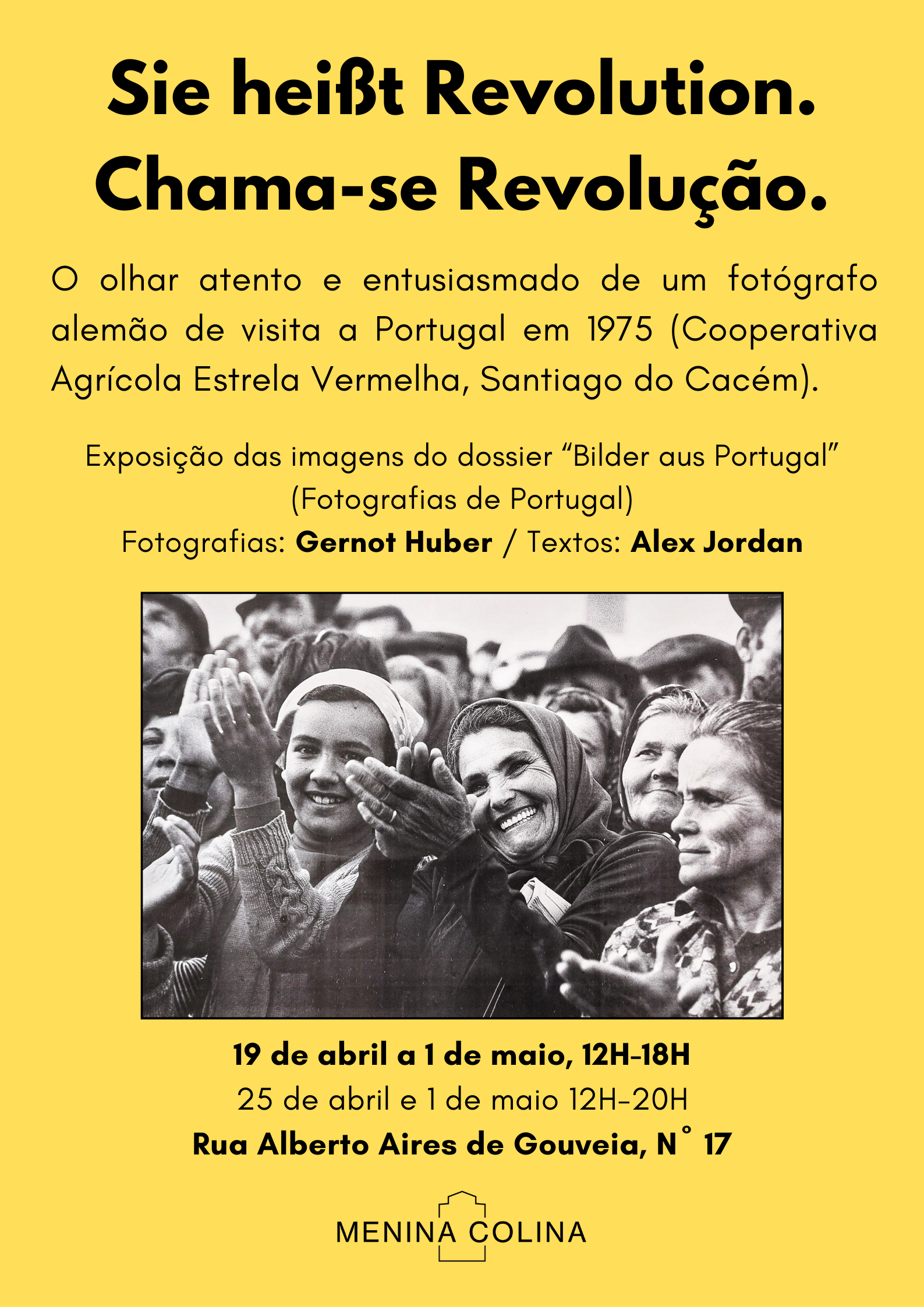 Capa do Evento «Sie heiβt Revolution | Chama-se Revolução»