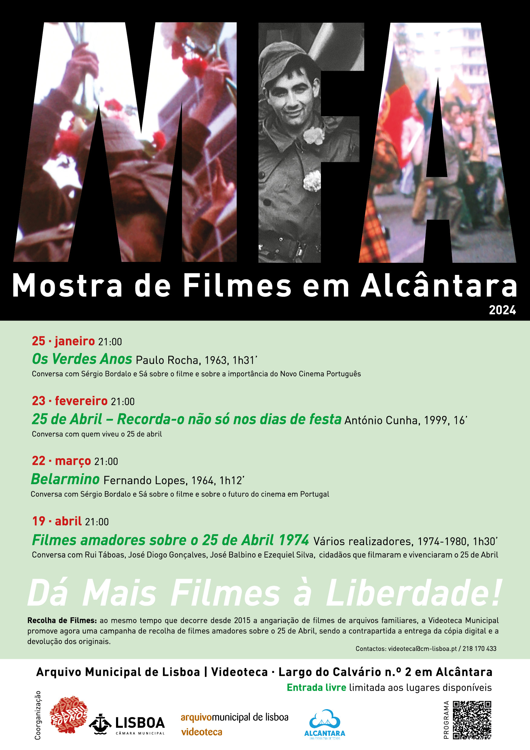 Capa Oficial do Evento MFA - Mostra de Filmes em Alcântara, sessão #4