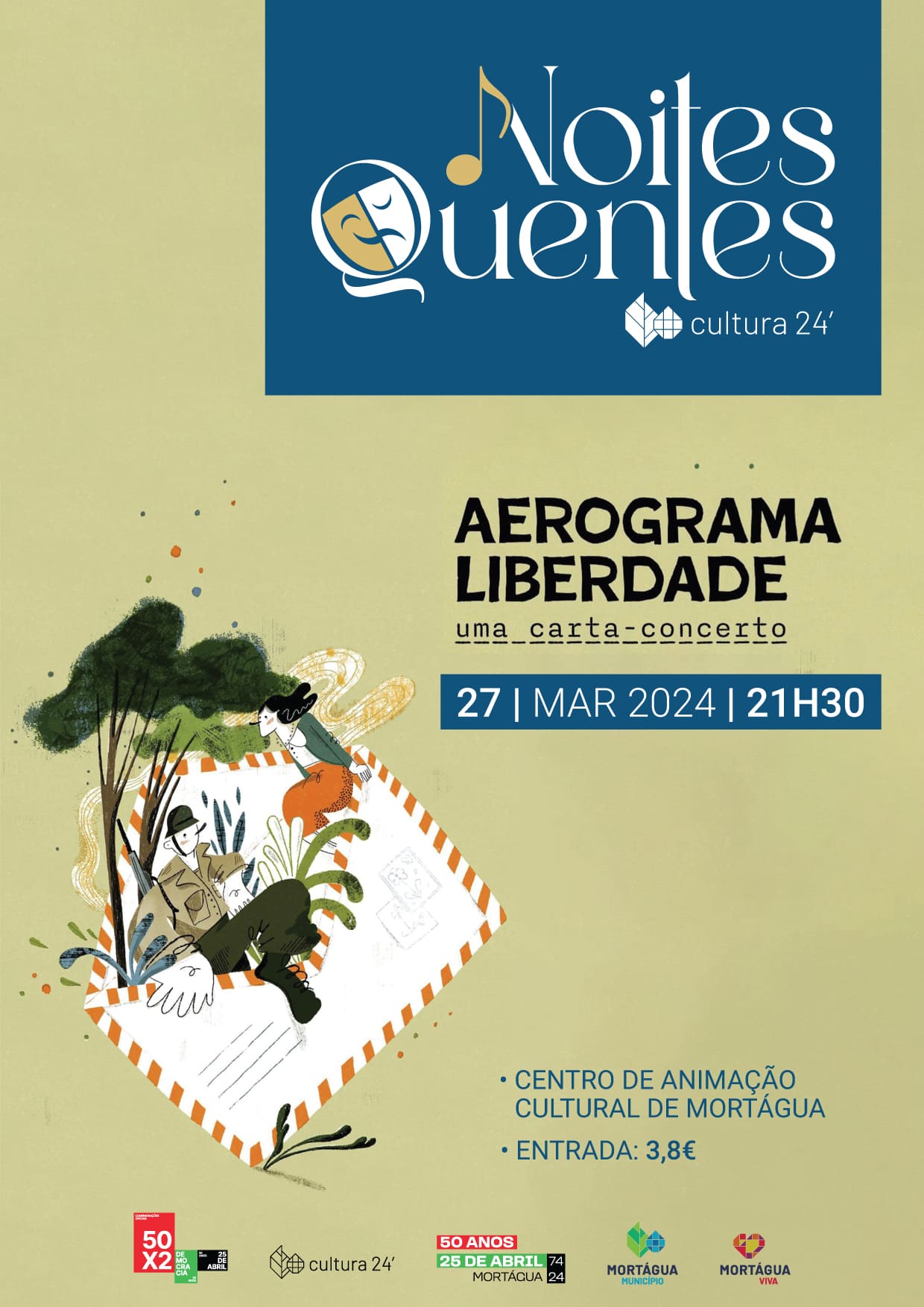 Capa Oficial do Evento Aerograma da Liberdade 