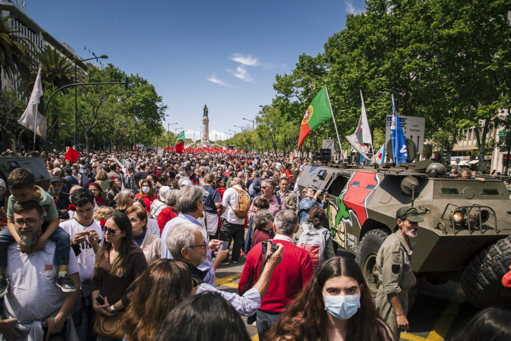 Desfile Popular Lisboa Comissão Comemorativa 50 Anos 25 Abril