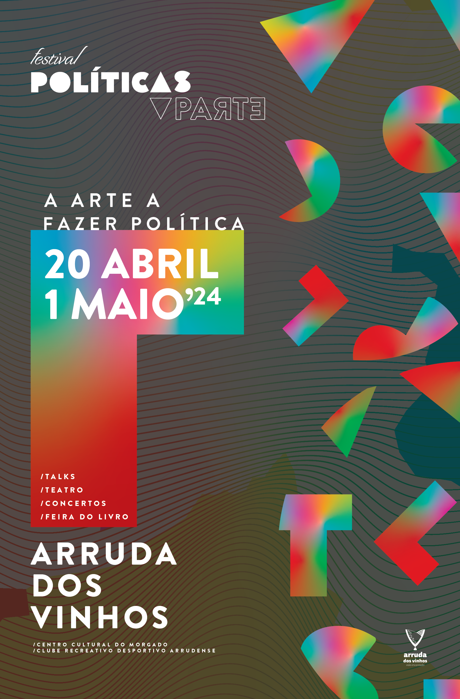 Capa do Evento Festival Políticas à P'Arte
