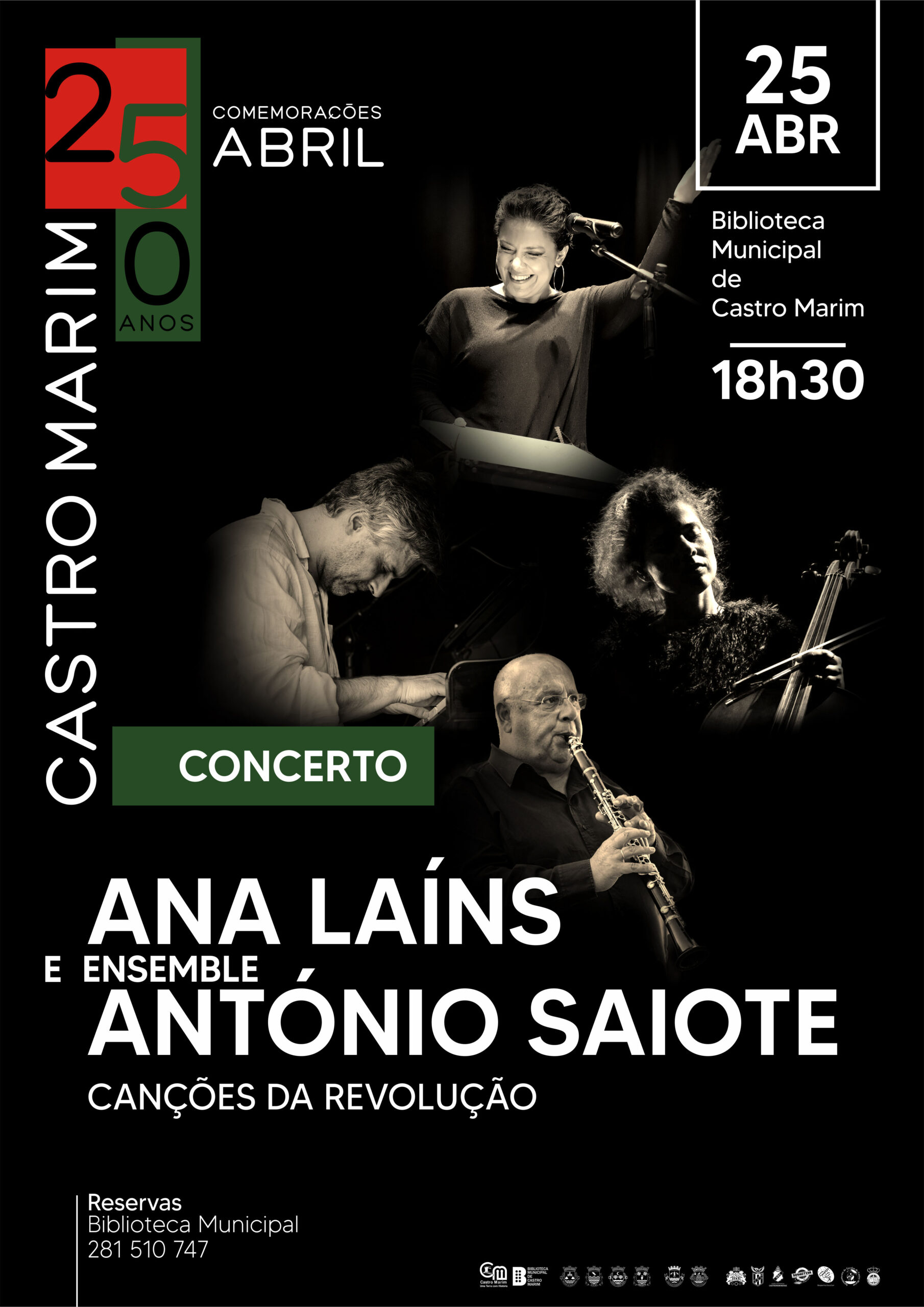 Capa Oficial do Evento Concerto de Ana Laíns e António Saiote