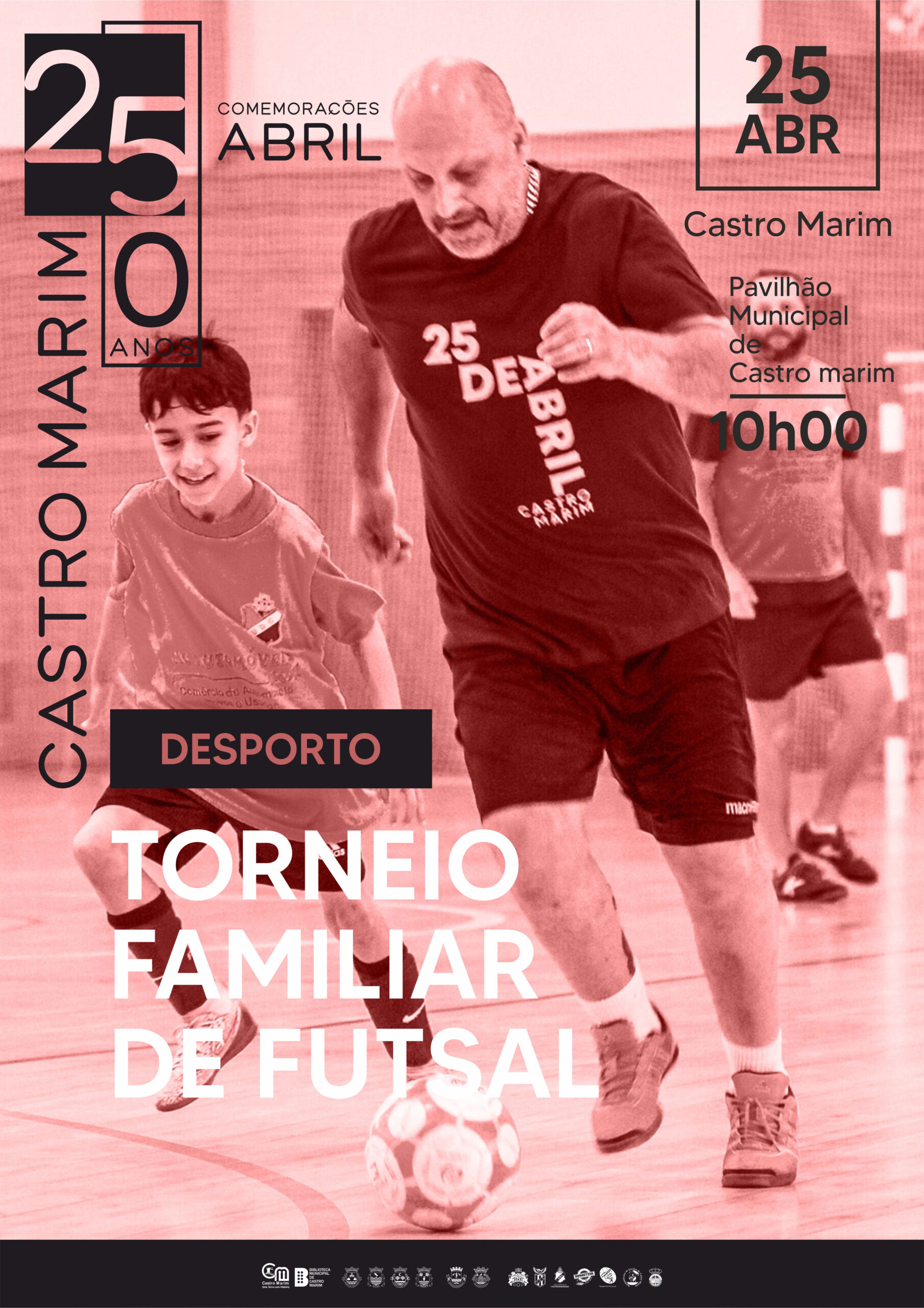 Capa Oficial do Evento Torneio Familiar de Futsal