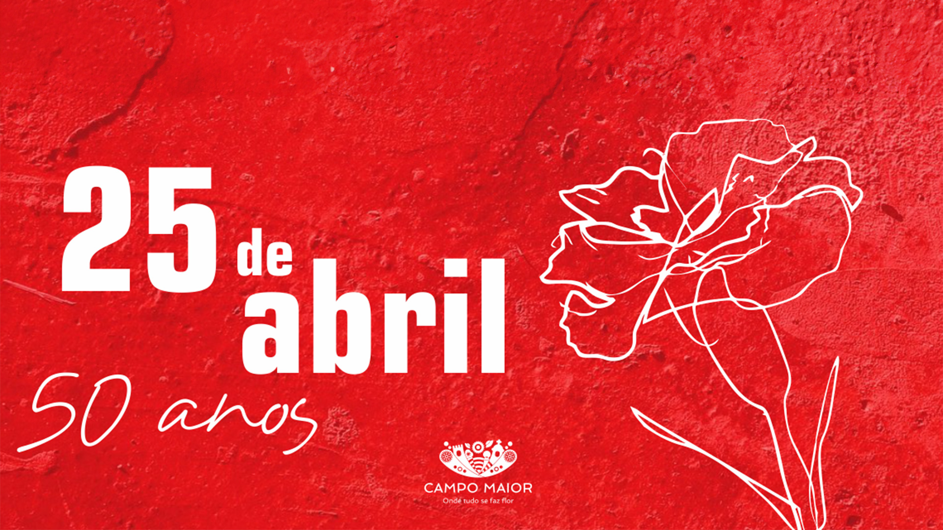 Capa do Evento Comemorações do 25 de abril
