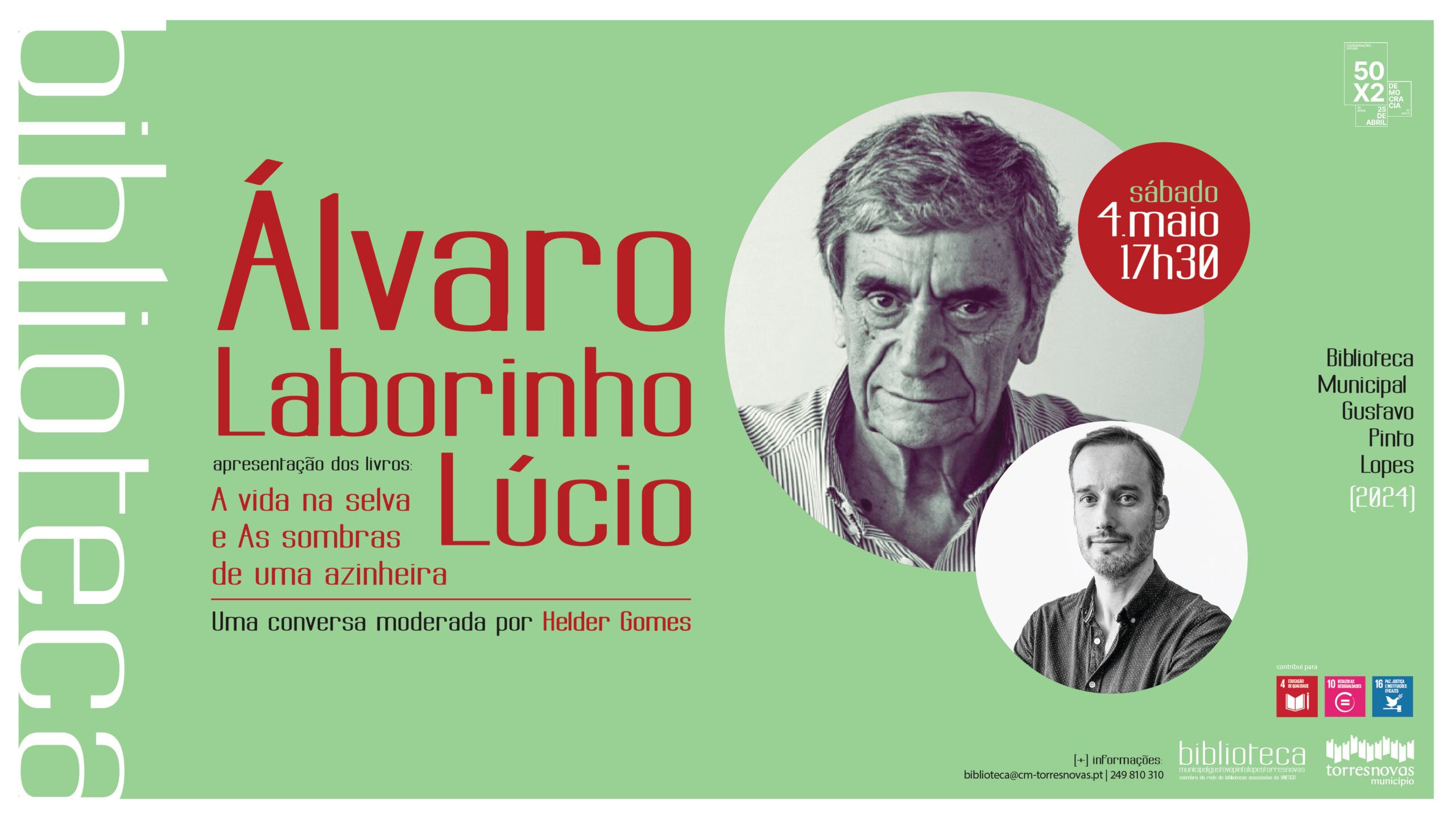 Capa do Evento Apresentação de livros de Álvaro Laborinho Lúcio