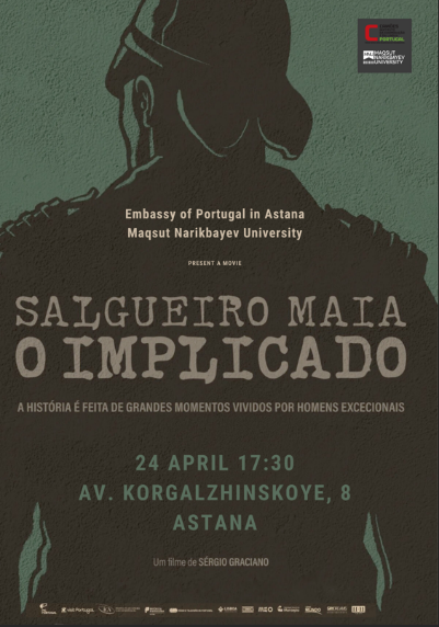 Capa do Evento Astana: Exibição do filme “Salgueiro Maia – o Implicado”