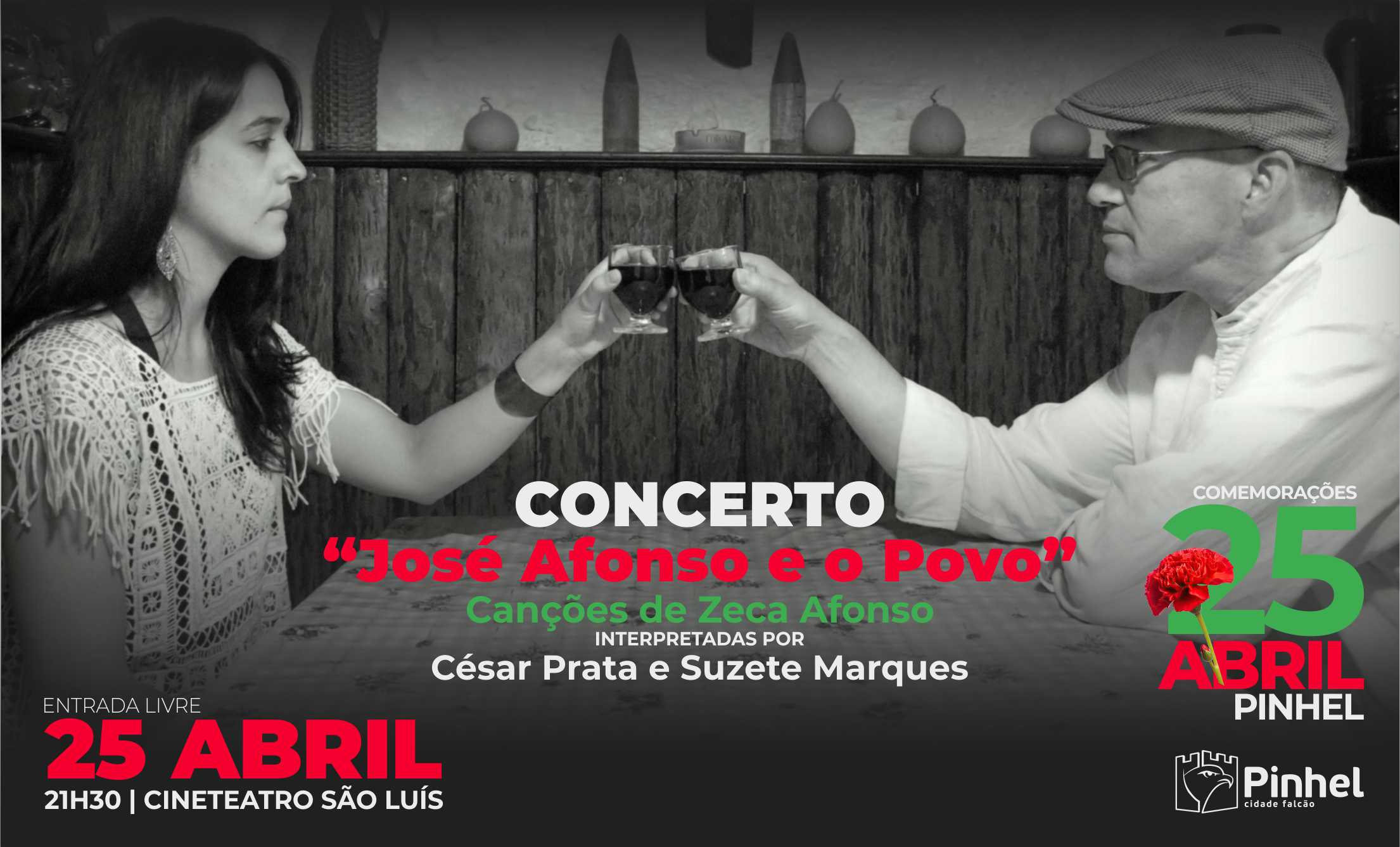 Capa do Evento Concerto com César Prata e Suzete Marques