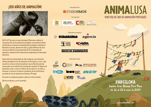 Capa do Evento Barcelona: ANIMALUSA, Mostra de Cinema de Animação Português