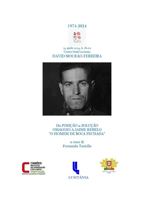 Capa do Evento Bari: Celebração dos 50 anos do 25 de Abril | Homenagem a Jaime Rebelo