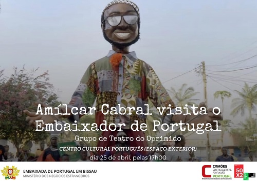 Capa do Evento Bissau: “Amílcar Cabral visita o Embaixador de Portugal”