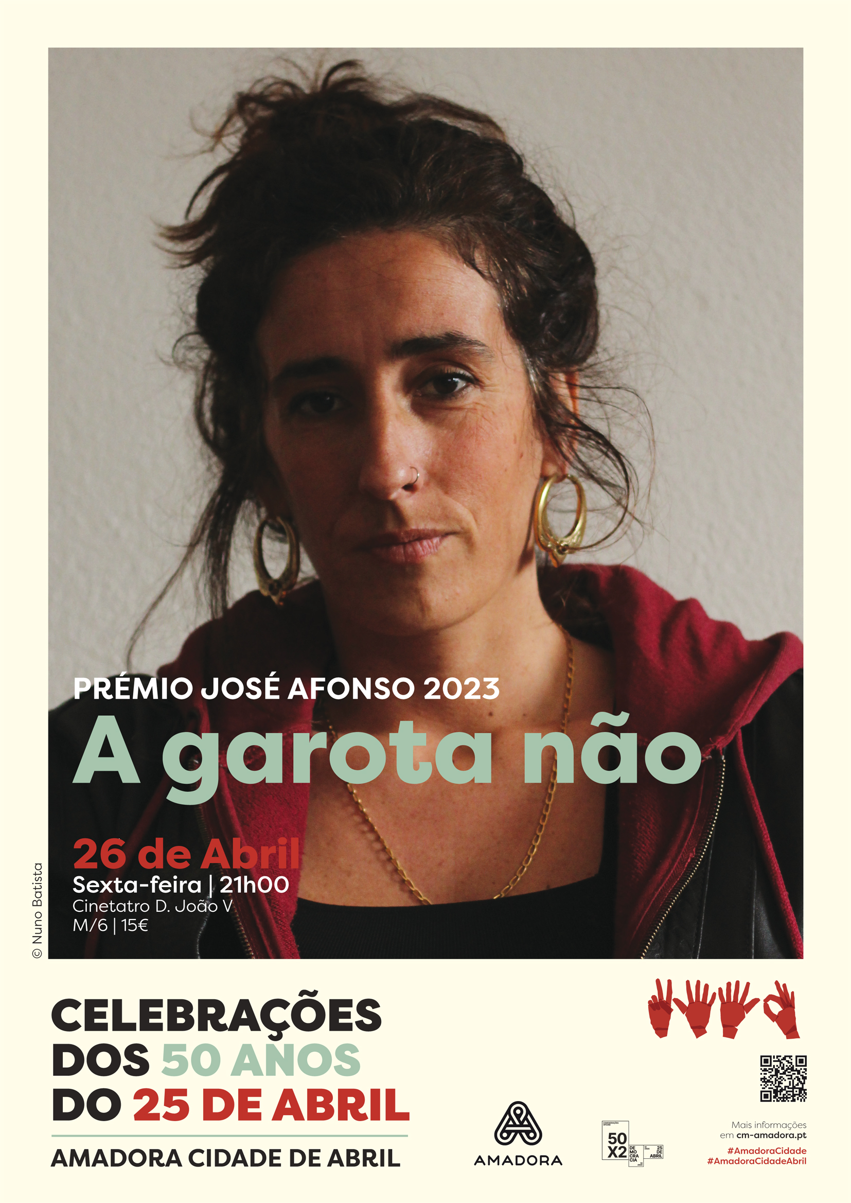 Capa Oficial do Evento Prémio José Afonso 2023