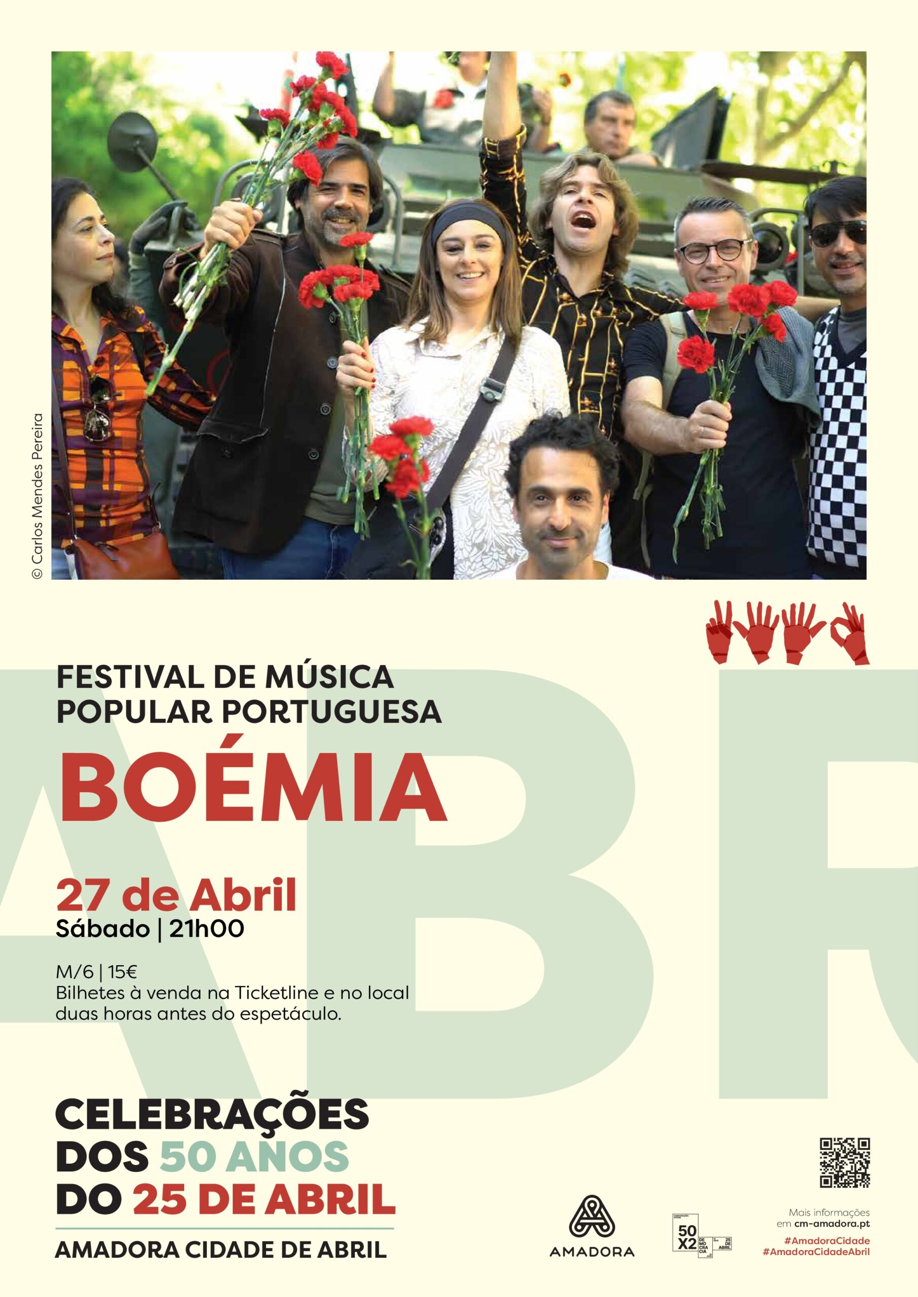 Capa do Evento Festival de Música Popular Portuguesa - Concerto dos Boémia