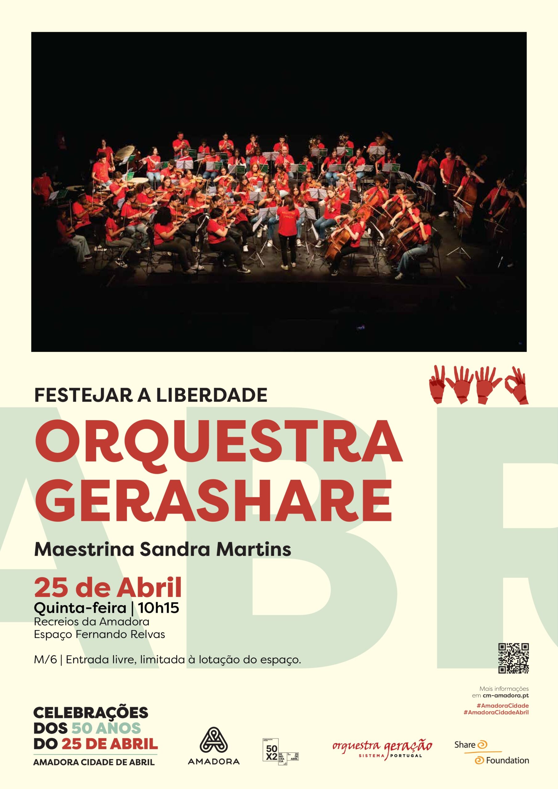 Capa Oficial do Evento Orquestra GeraShare 