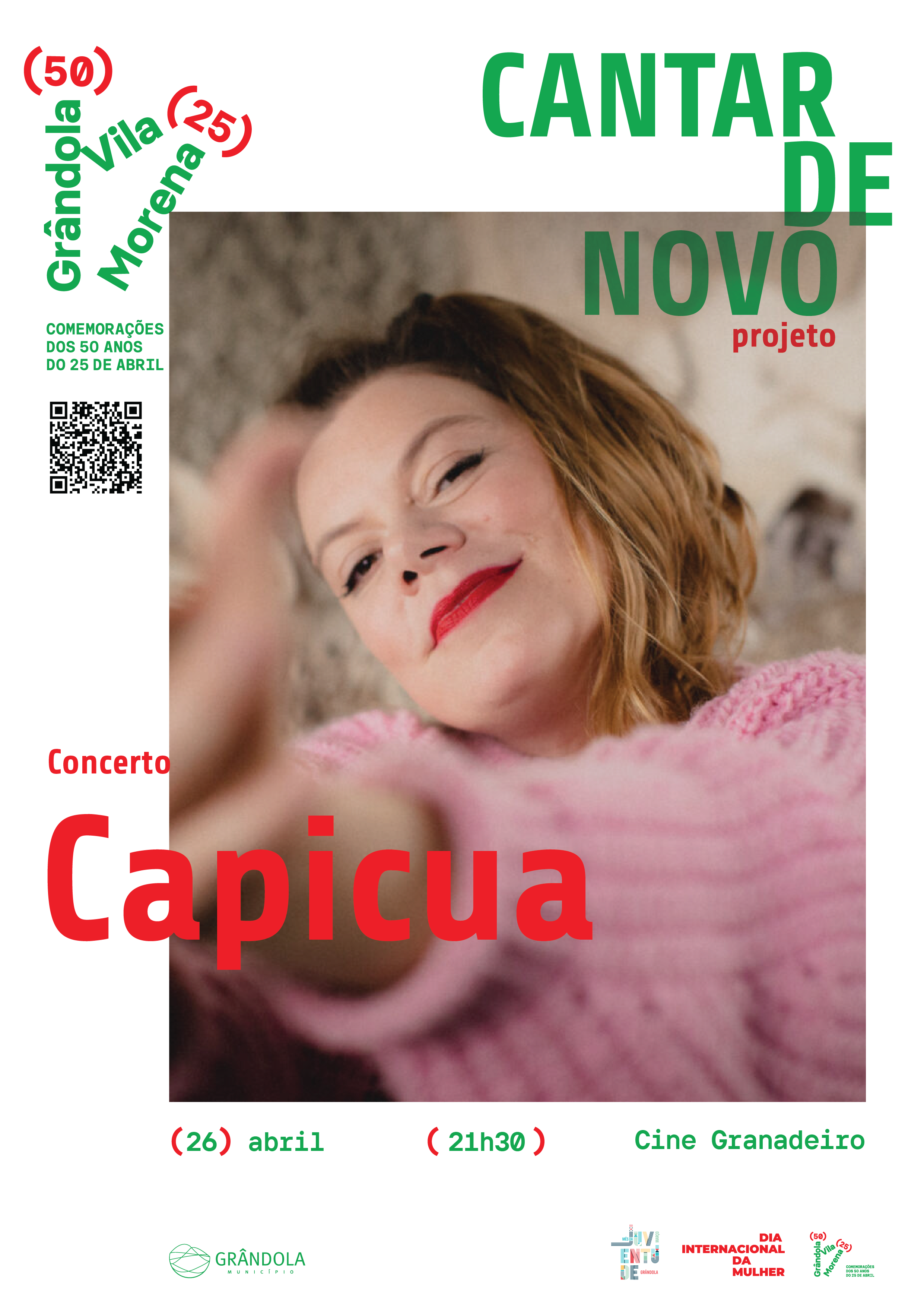Capa do Evento Concerto - Capicua | Projeto «Cantar de Novo» 