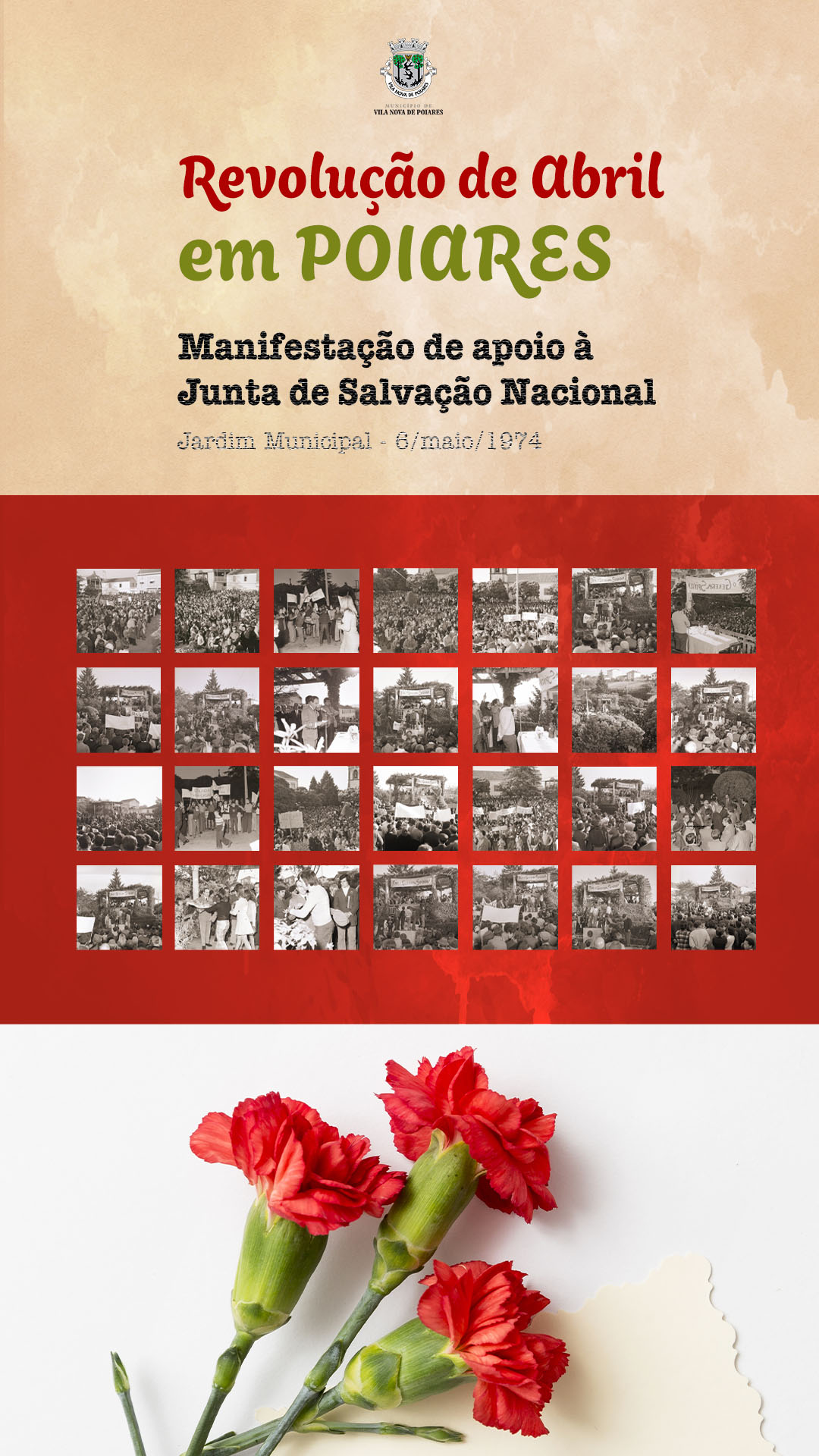 Capa do Evento Revolução de Abril em Poiares