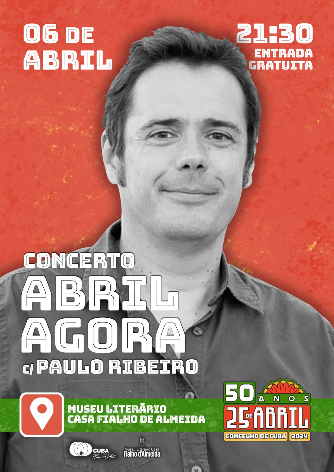 Capa do Evento Paulo Ribeiro - Abril Agora.
