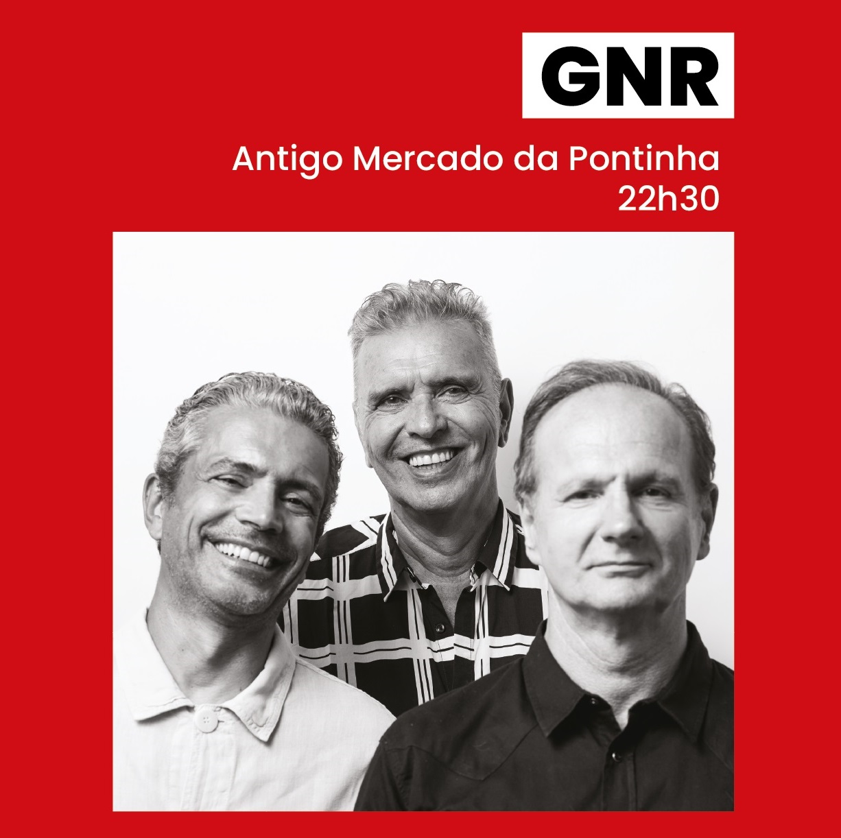 Capa do Evento Concerto Banda GNR
