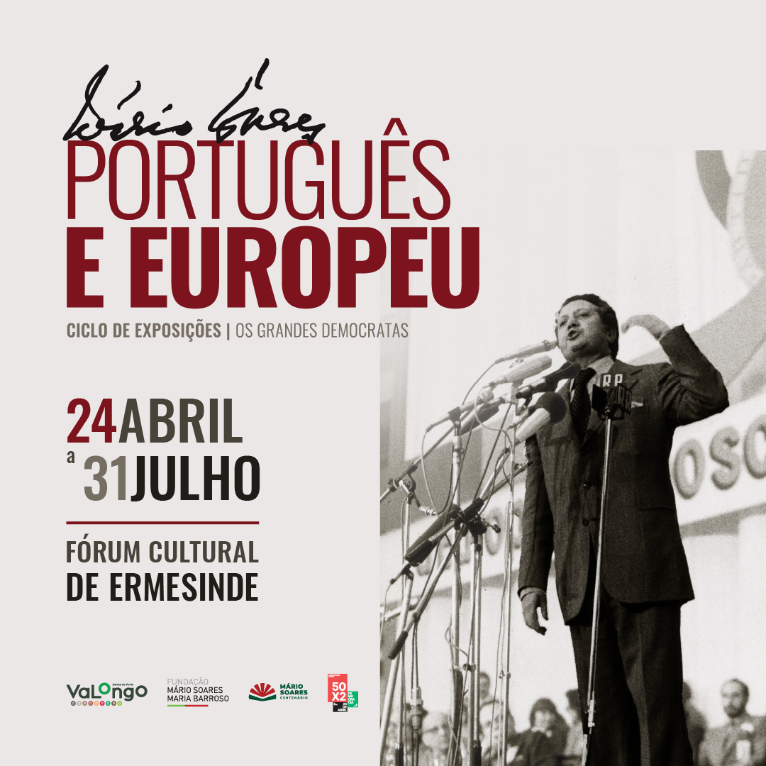 Capa do Evento Dr. Mário Soares - Português e Europeu