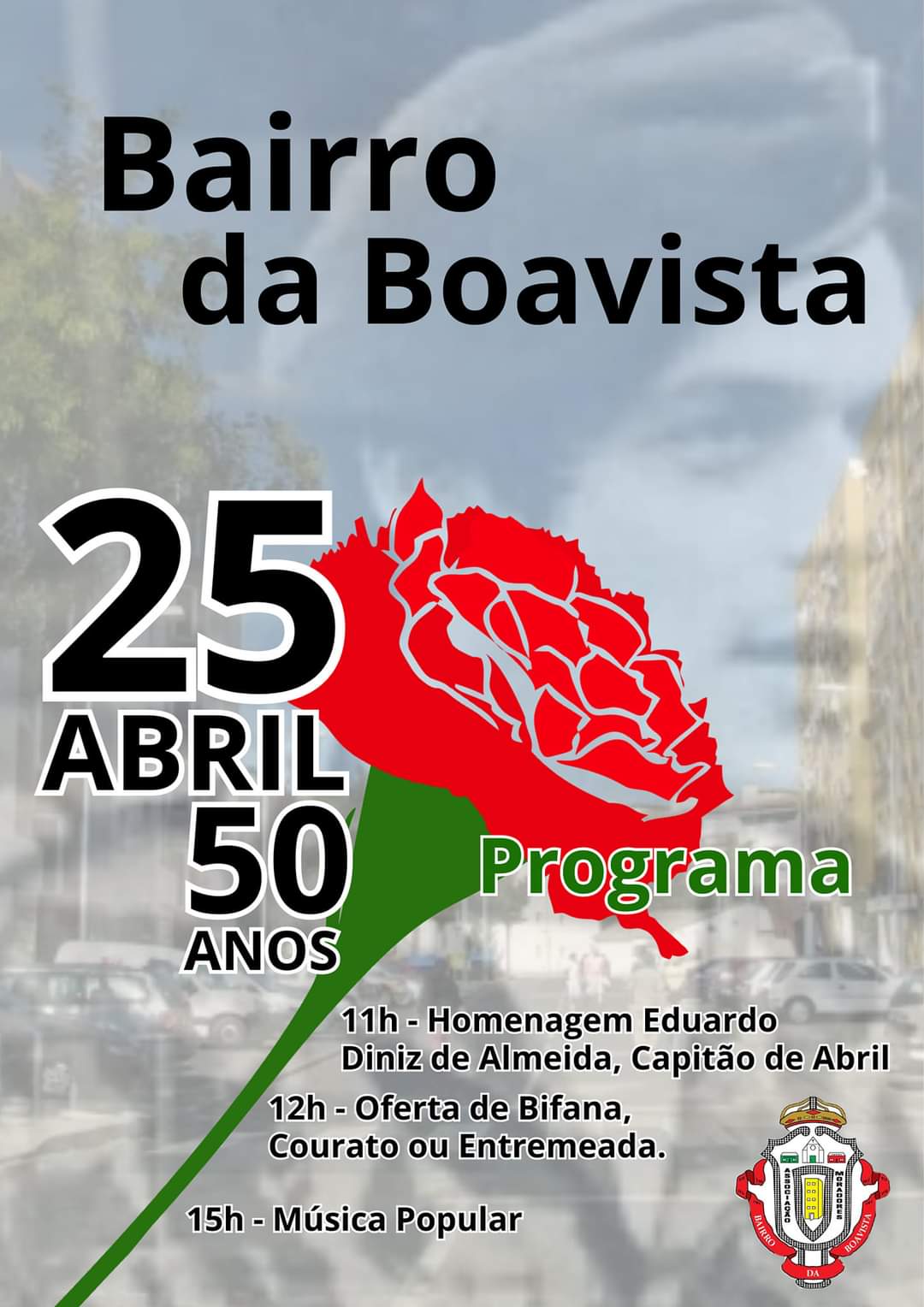 Capa do Evento Homenagem ao Capitão de Abrir Diniz de Almeida 