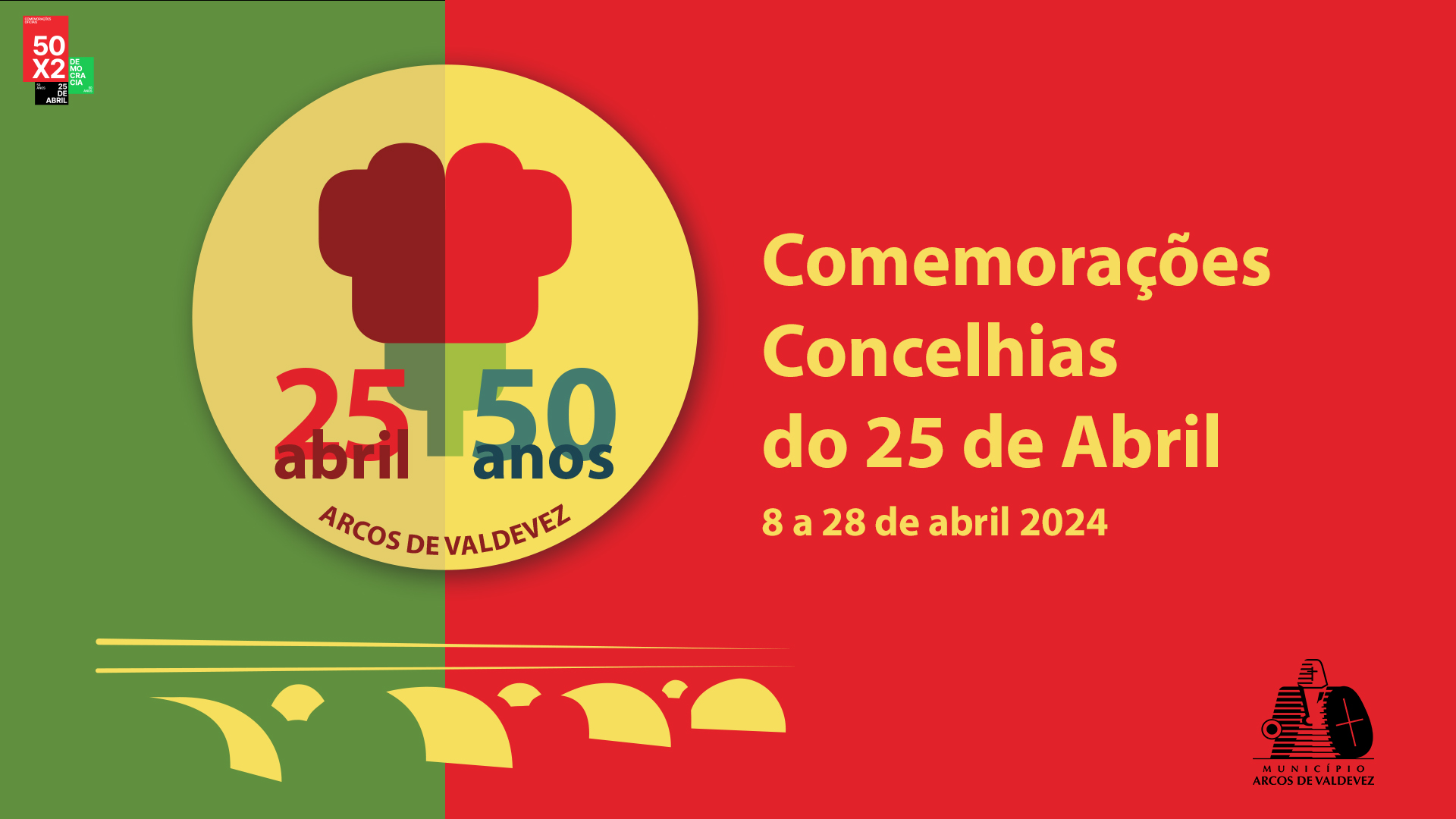 Capa do Evento Cerimónias Comemorativas do 25 de Abril