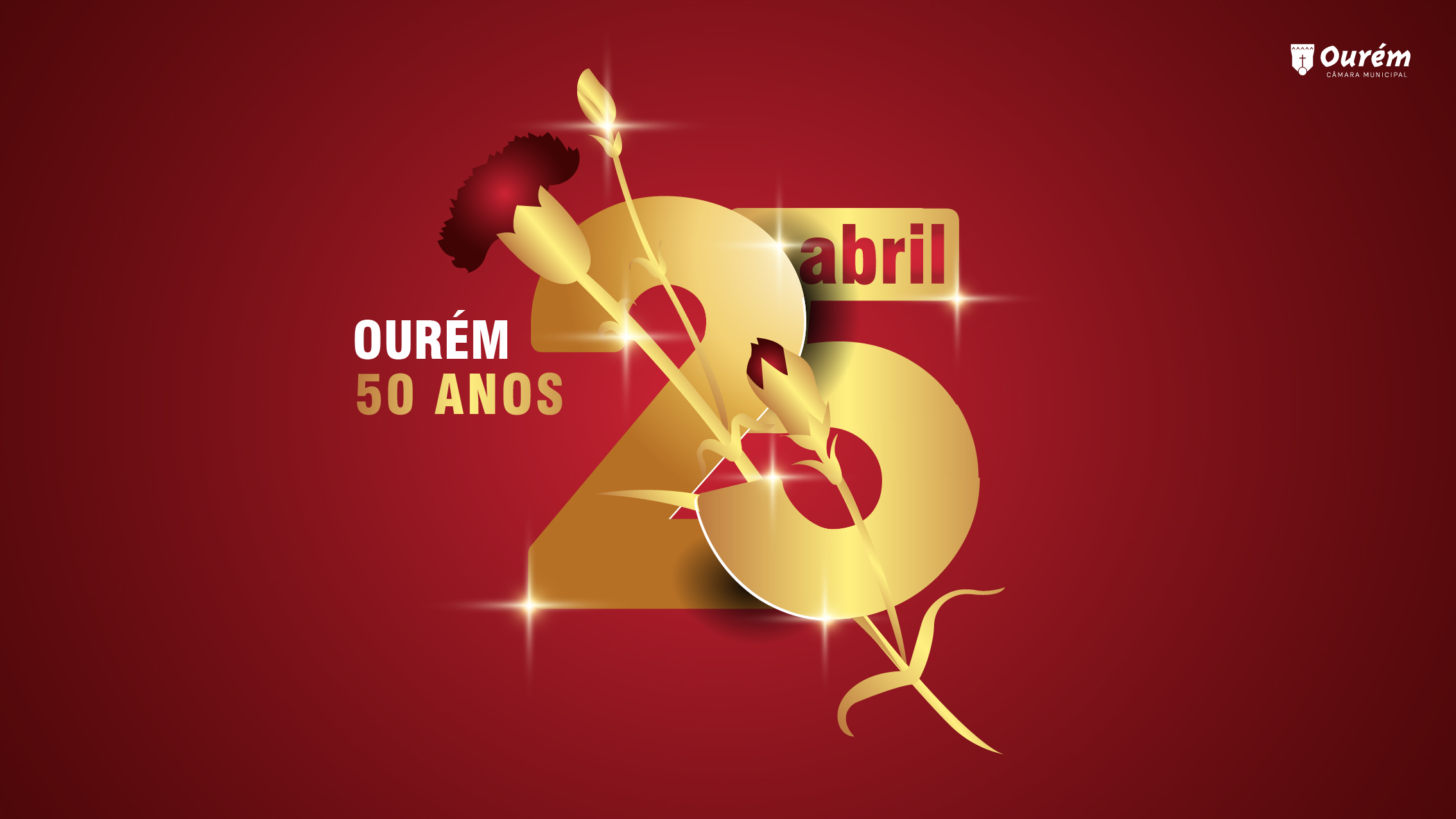 Capa do Evento 50 anos do 25 de Abril em Ourém