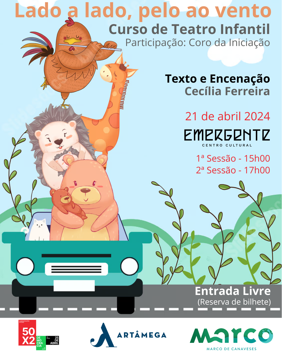 Capa do Evento Lado ao lado, pelo ao vento