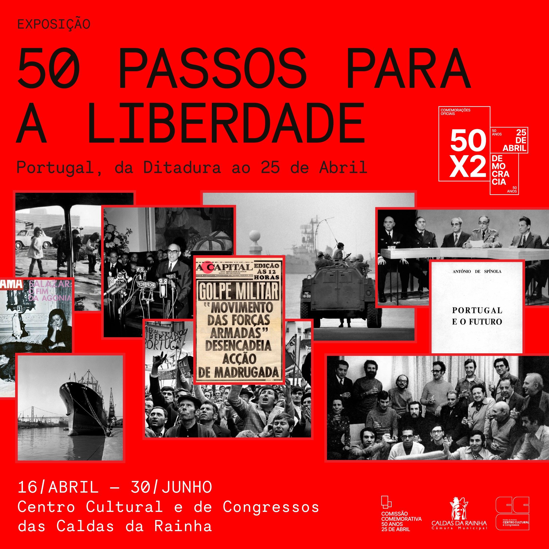 Capa Oficial do Evento 50 PASSOS PARA A LIBERDADE