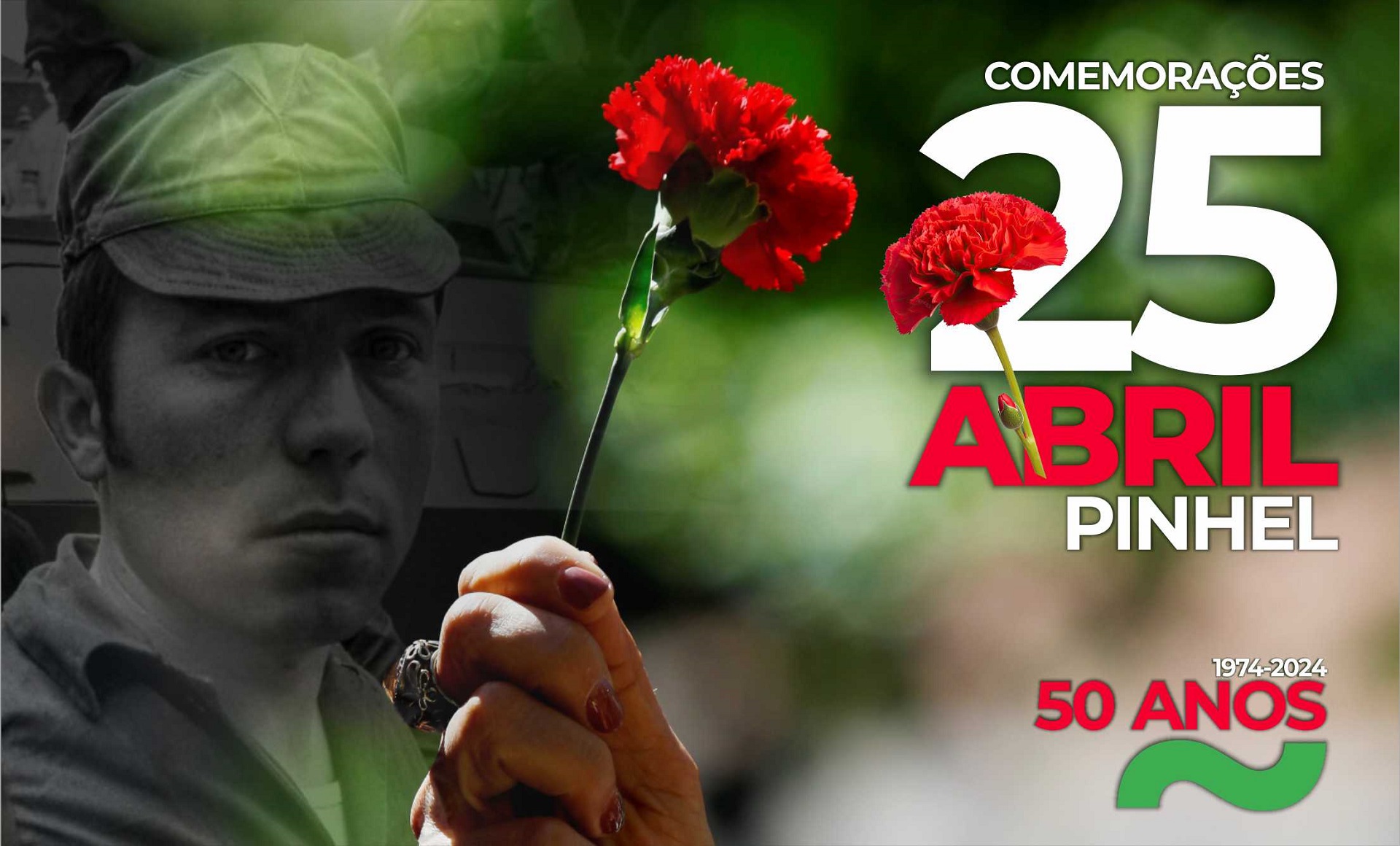 Capa do Evento Pinhel | Comemorações dos 50 Anos do 25 de abril