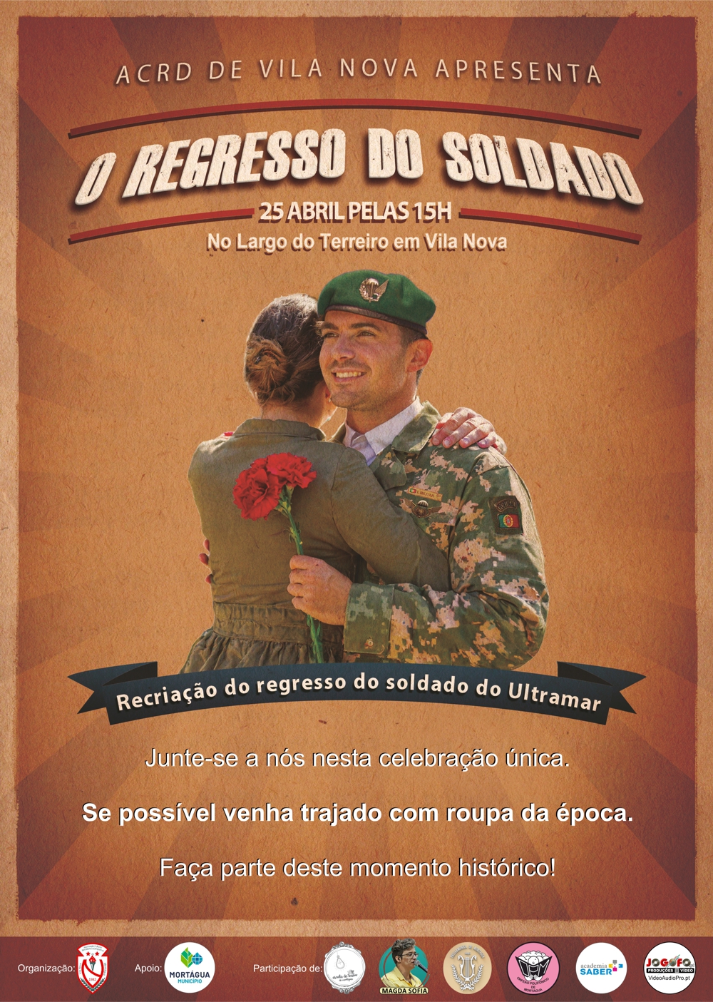 Capa Oficial do Evento O Regresso do Soldado