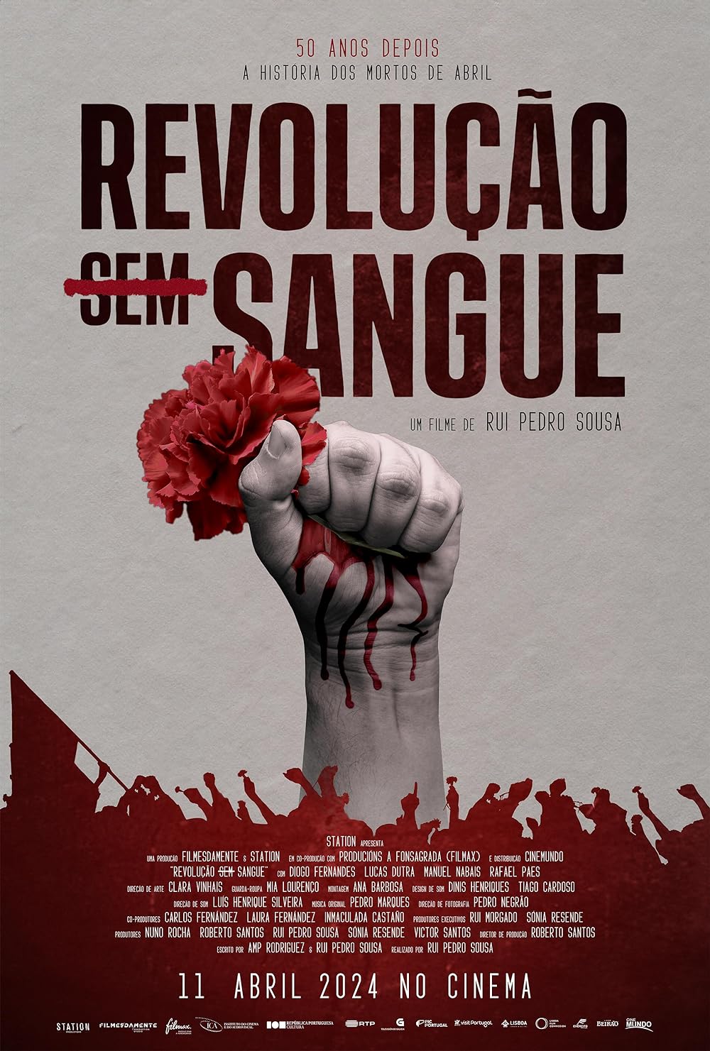 Capa Oficial do Evento Cinema Manteigas «Revolução (Sem) Sangue»