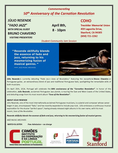 Capa do Evento São Francisco: Concerto de Júlio Resende
