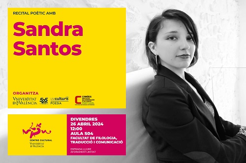 Capa do Evento Valência: Recital Poético com Sandra Santos