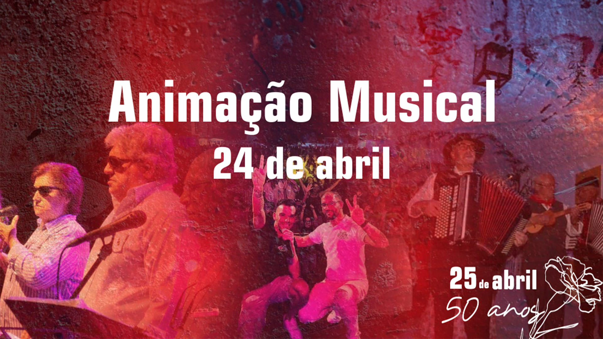 Capa do Evento Animação Musical 24 de Abril