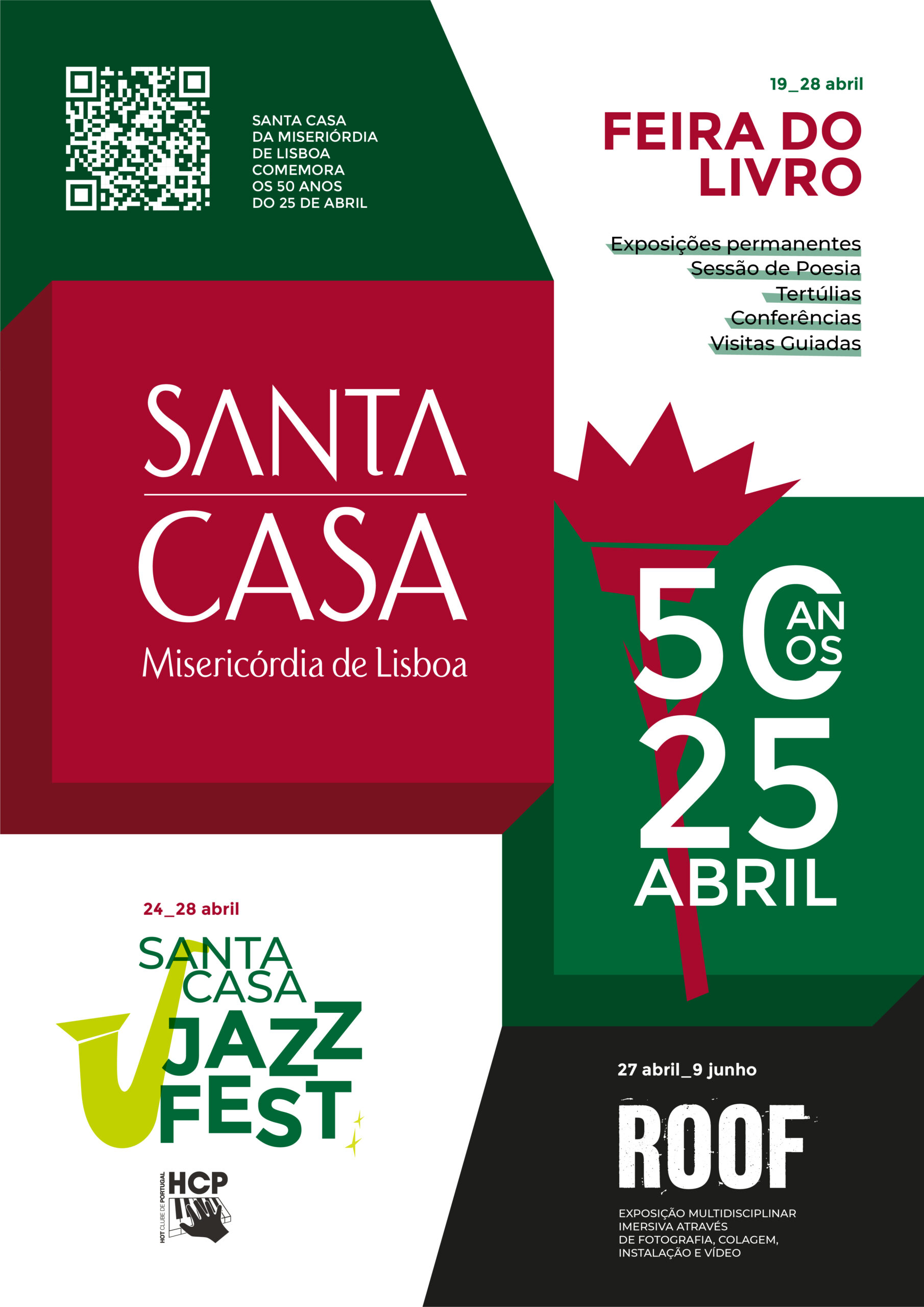 Capa Oficial do Evento Santa Casa Jazz Fest