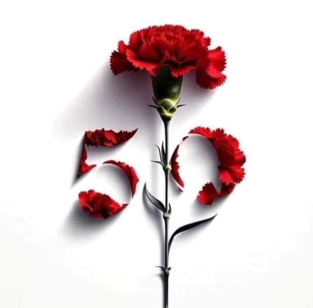 Capa Oficial do Evento Comemorações dos 50 anos de abril
