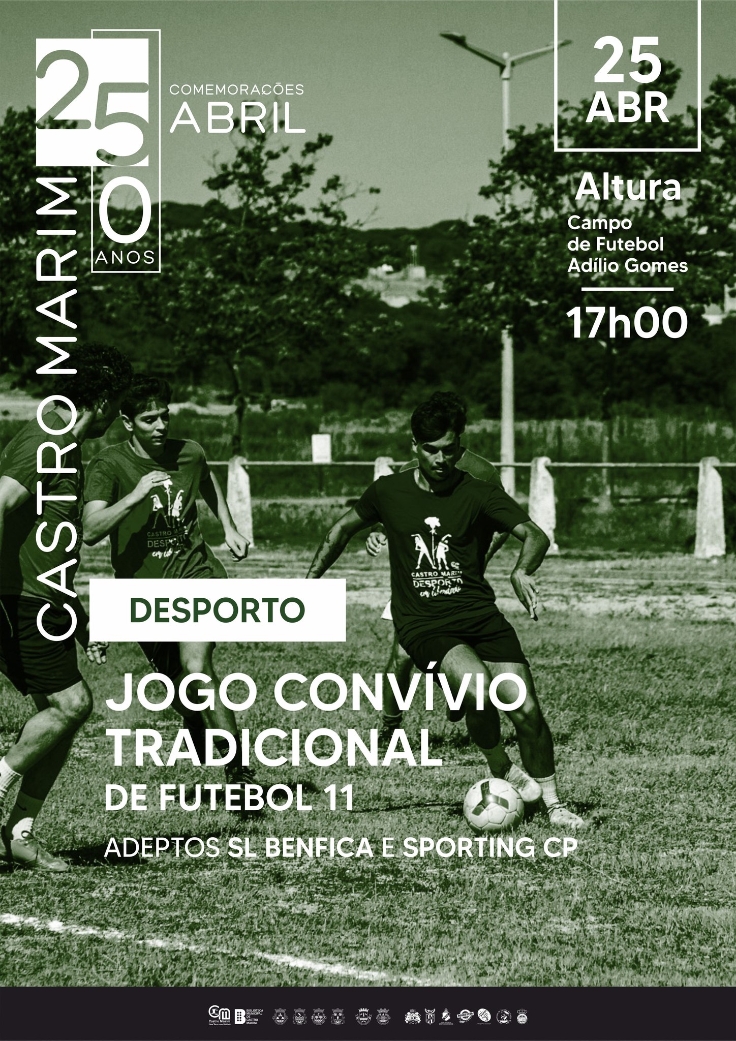 Capa do Evento Jogo Convívio Tradicional de Futebol 11