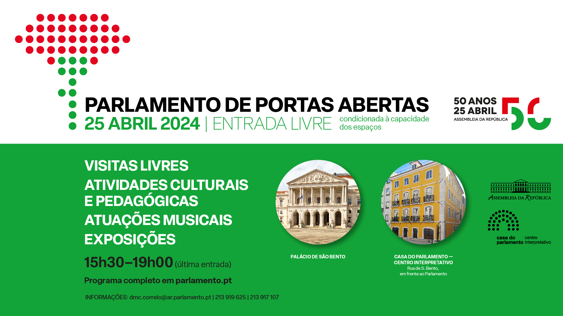 Capa do Evento Parlamento de Portas Abertas