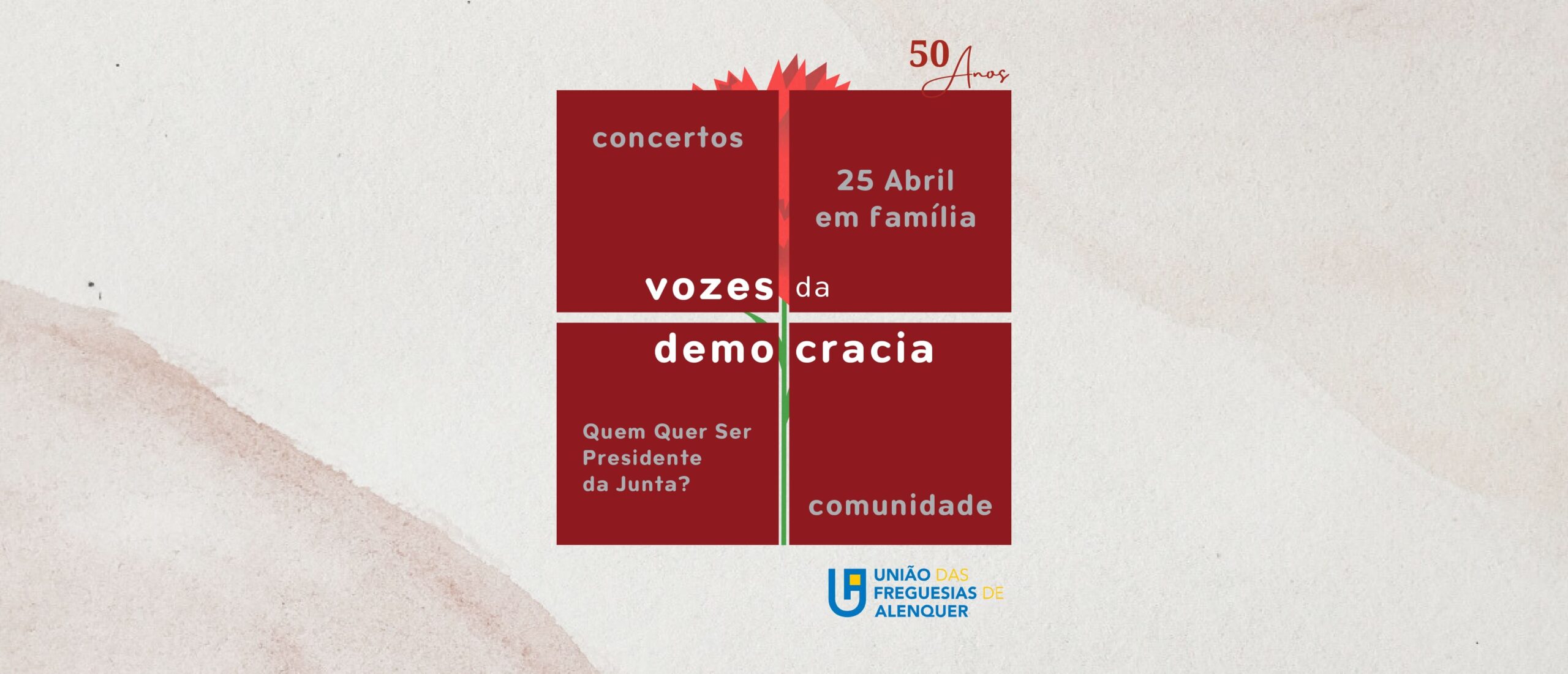 Capa do Evento Vozes da Democracia