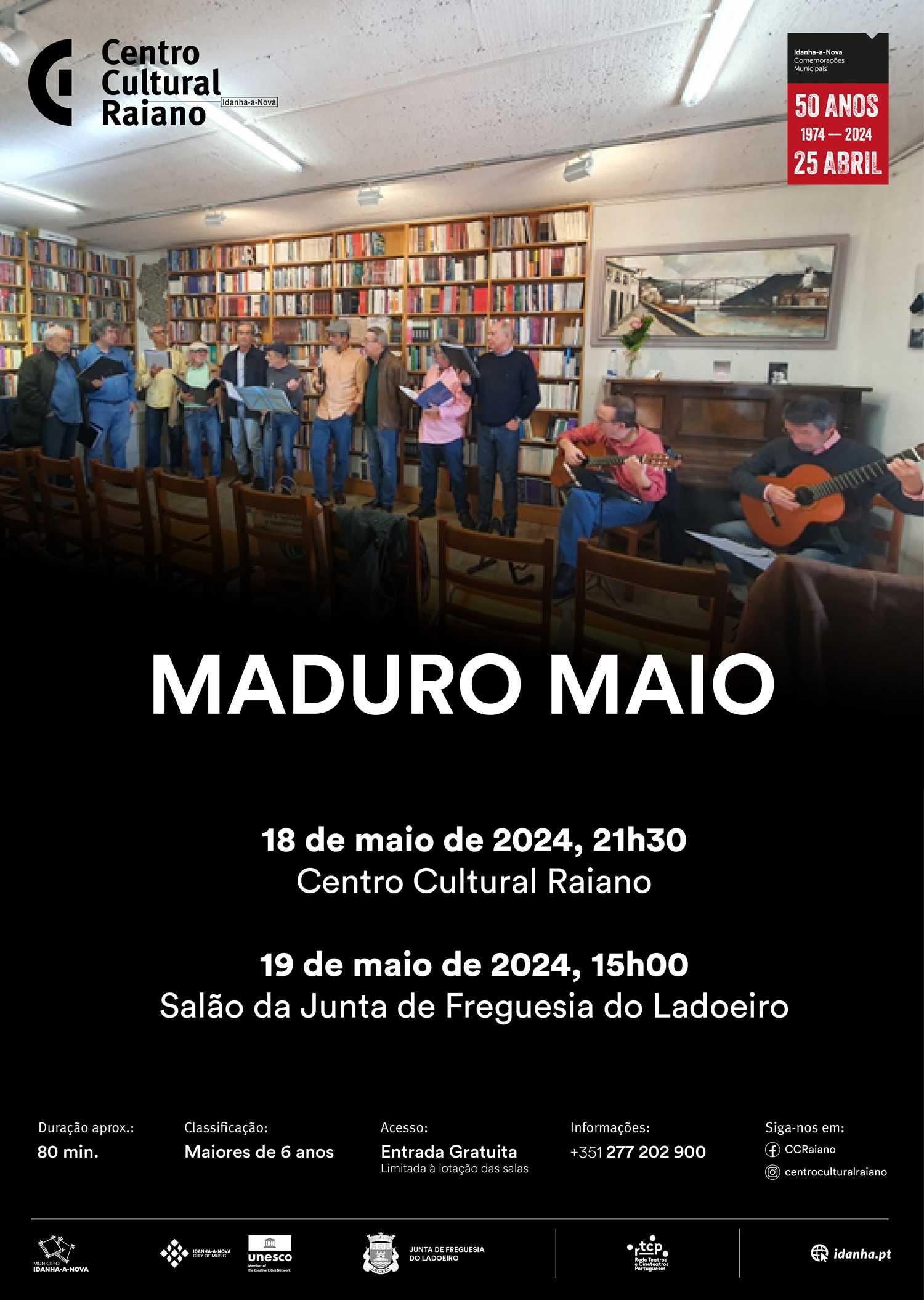 Capa do Evento Maduro Maio