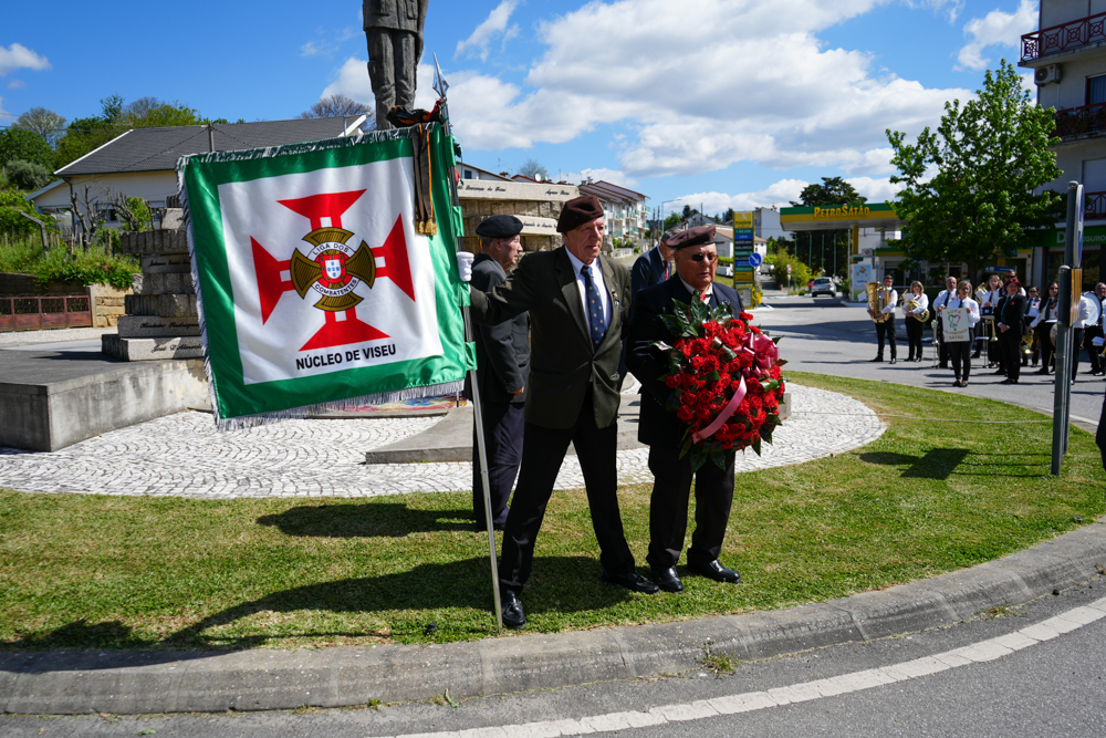 Capa do Evento Comemorações dos 50 anos do 25 de Abril de 1974 em Sátão - Homenagem aos Combatentes do Ultramar