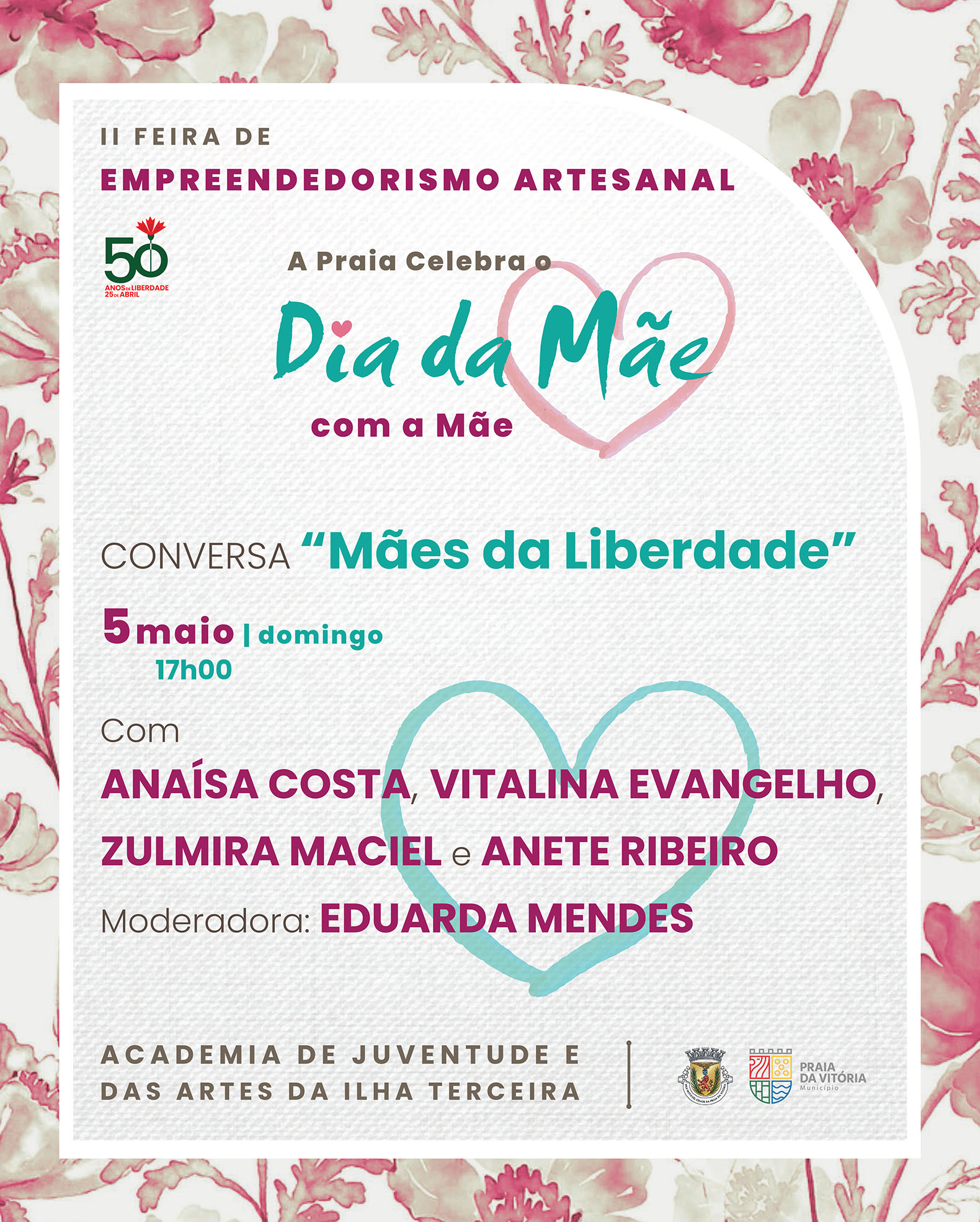 Capa Oficial do Evento Mães da Liberdade