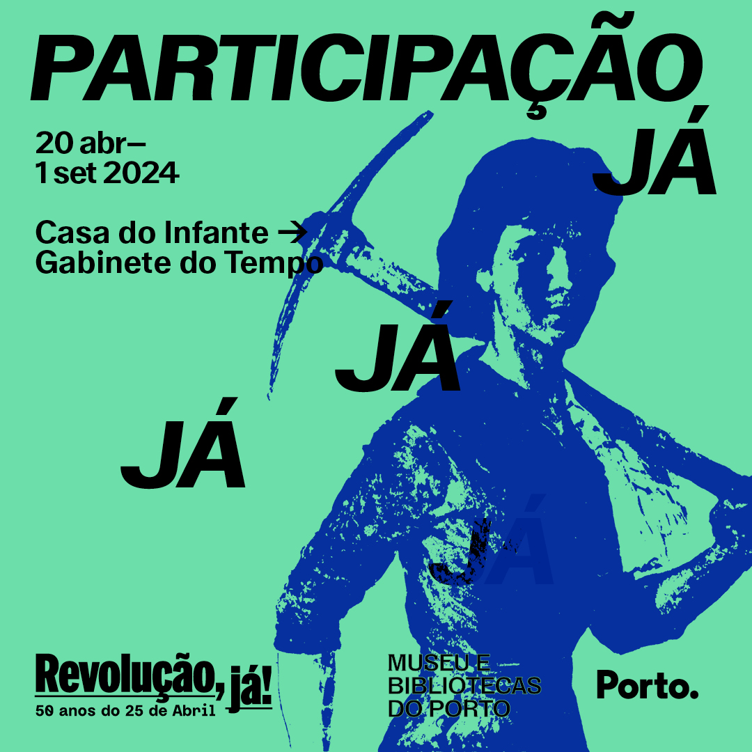 Capa do Evento PARTICIPAÇÃO, JÁ!, Com Curadoria: Jorge Sobrado e Rita Roque