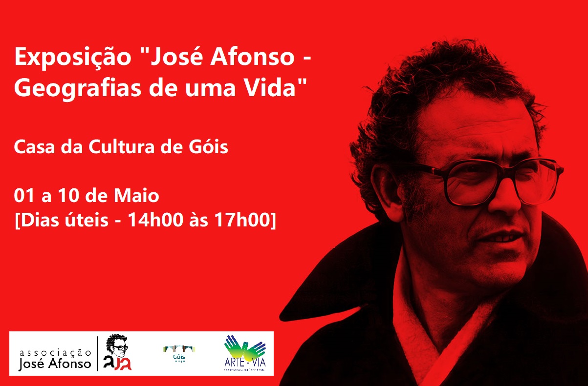 Capa Oficial do Evento Exposição 'José Afonso - Geografias de uma Vida'