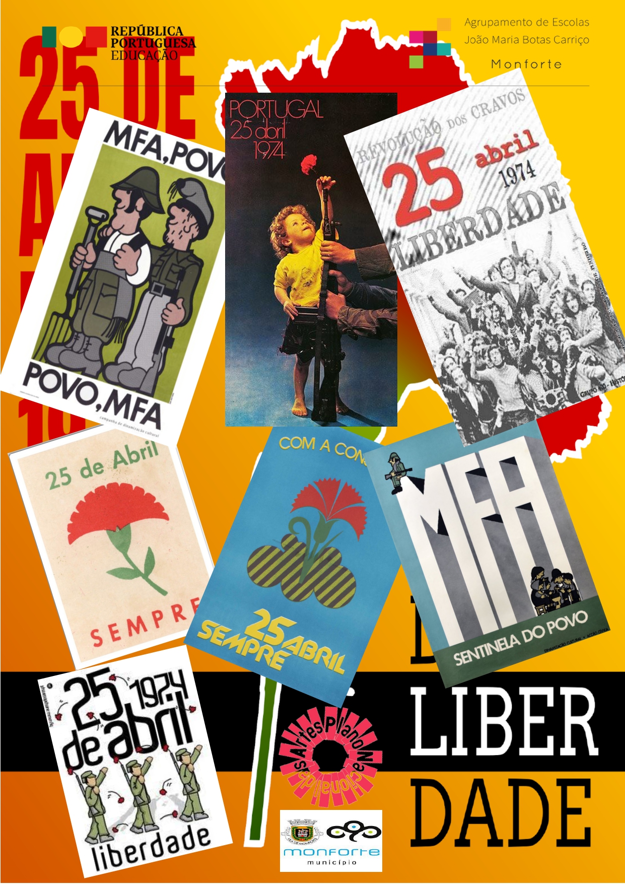 Capa Oficial do Evento Liberdade na Leitura (Semana da Leitura)