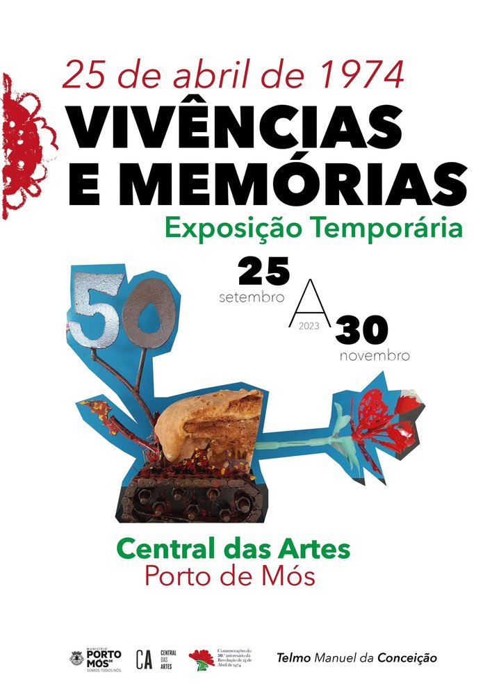 Capa do Evento  25 de Abril de 1974 'Vivências e Memórias'