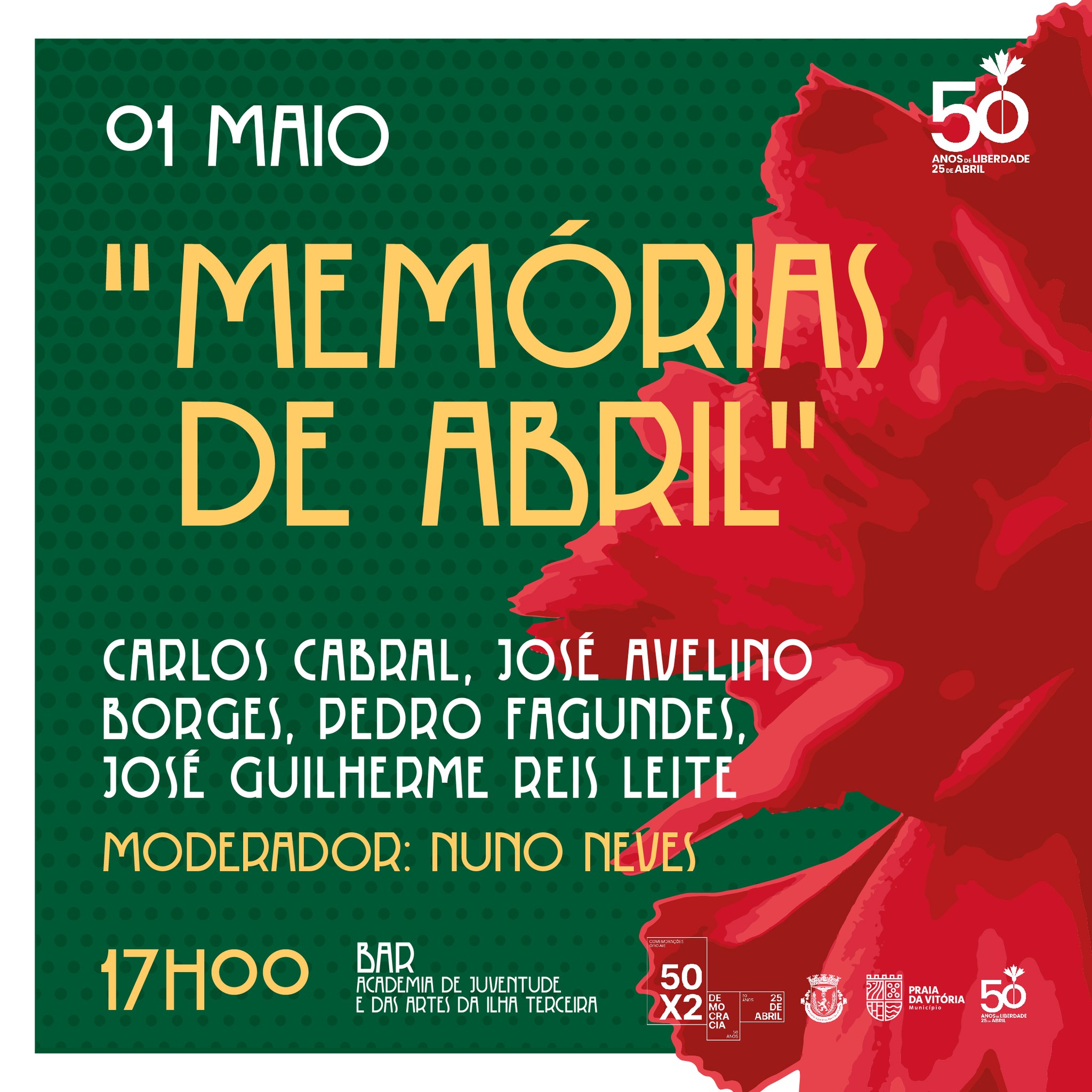 Capa do Evento Memórias de abril